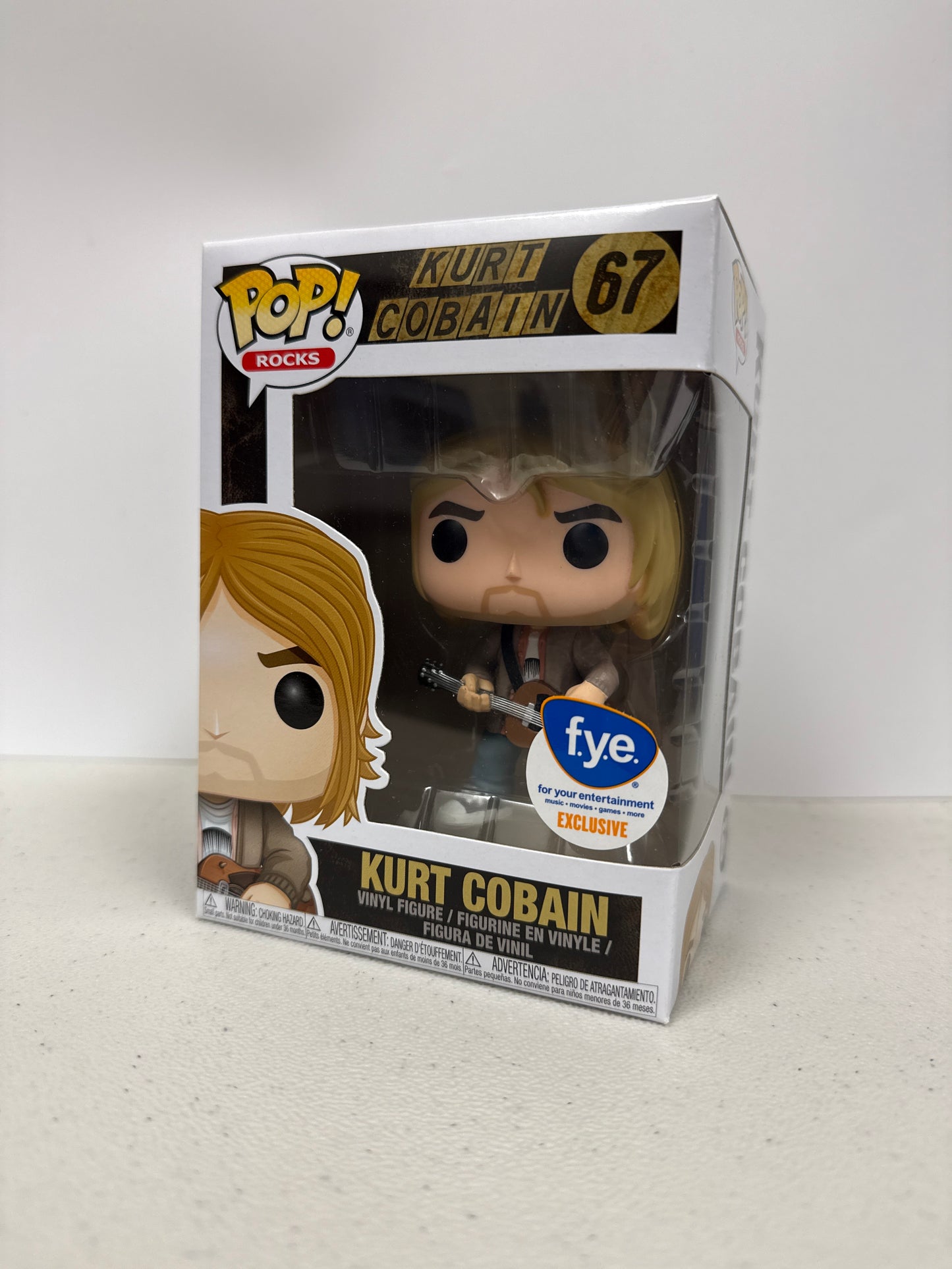 Funko Pop! Kurt Cobain FYE Exclusive 67 (Grade A)