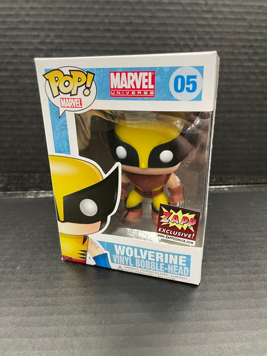Funko Pop! Marvel Wolverine 05 Zapp Comics Exclusive (Grade B)