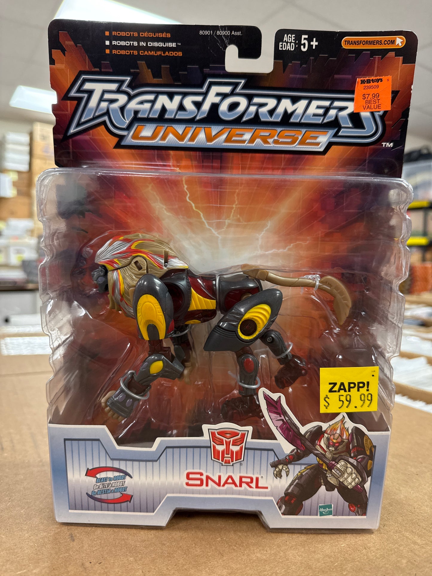 Transformers Universe Snarl