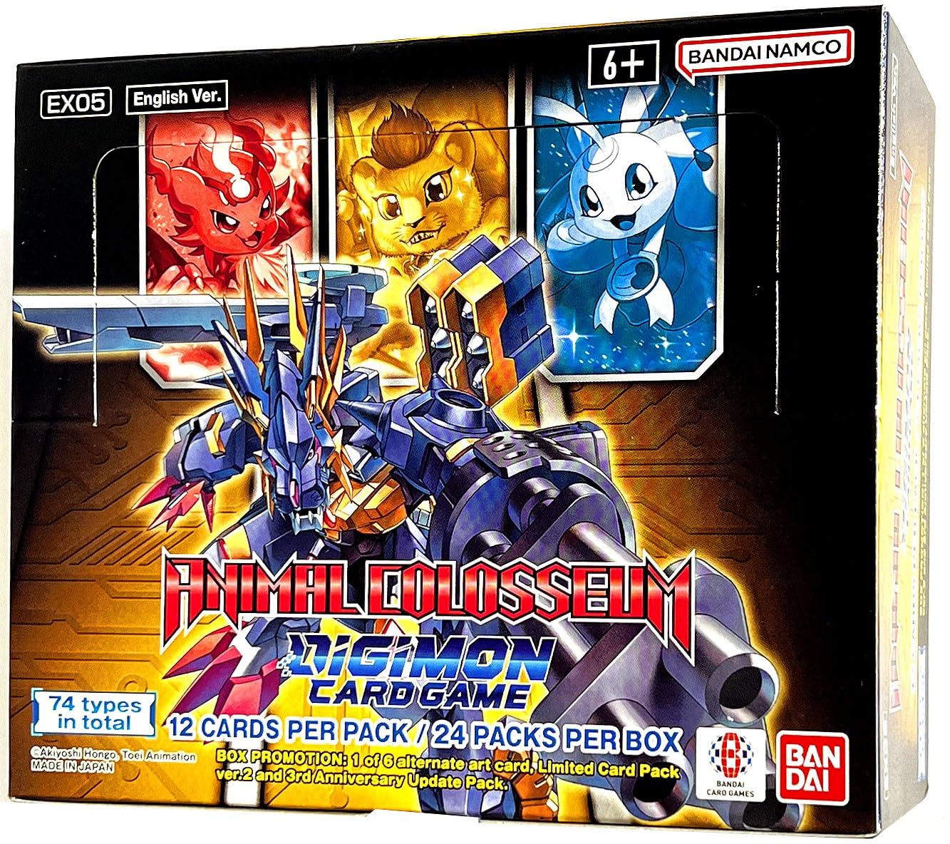 Digimon Card Game Animal Colosseum Booster Box Digimon Card Game Animal Colosseum Booster Box