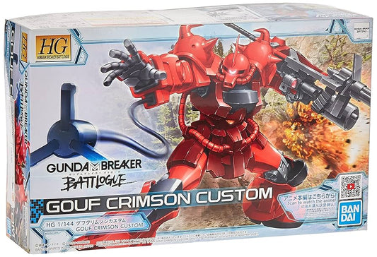 HG Gundam Breaker Battlogue Gouf Crimson Custom 1/144