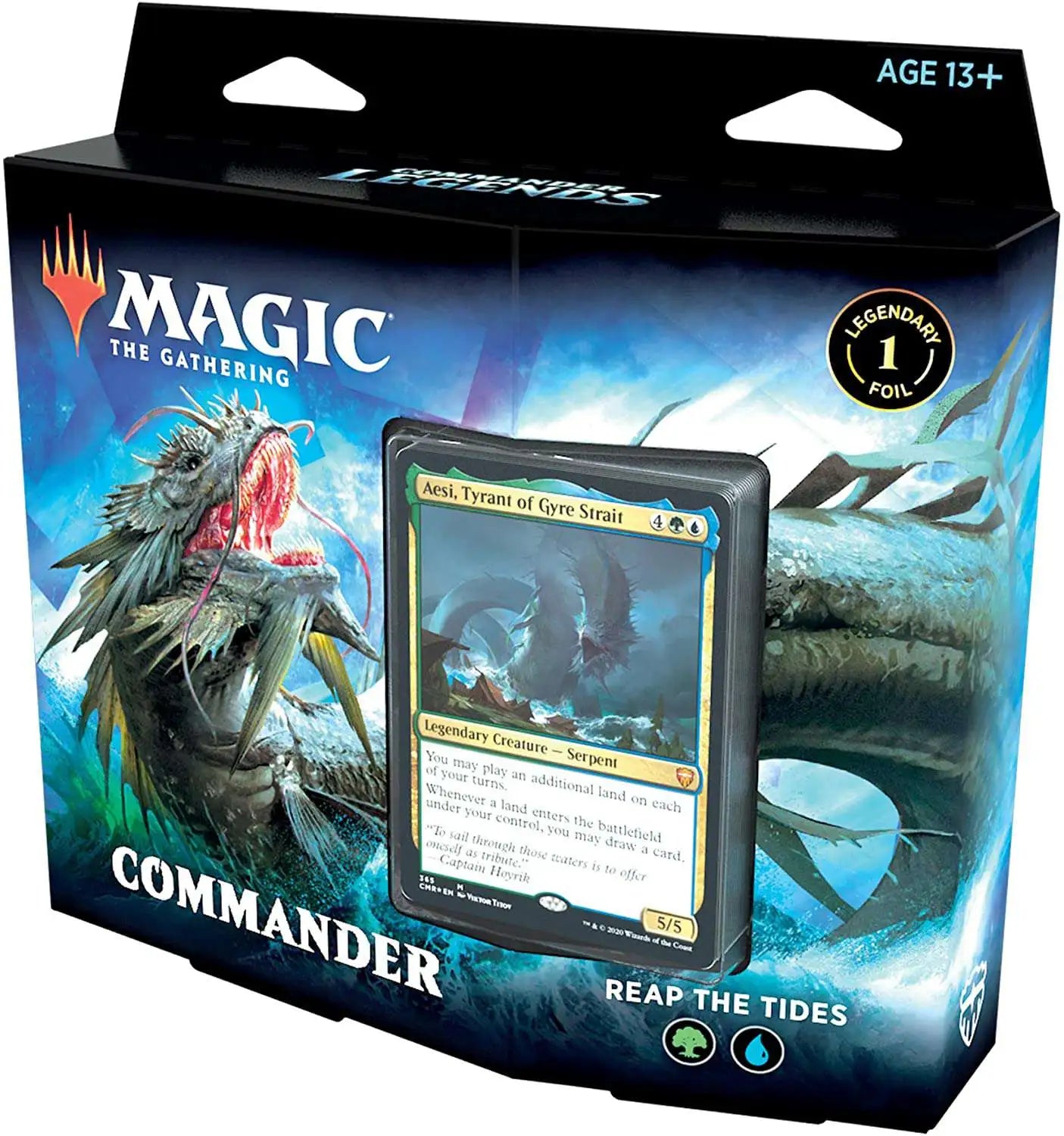 Magic the Gathering Commander Legends Reap the Tides Commander Deck