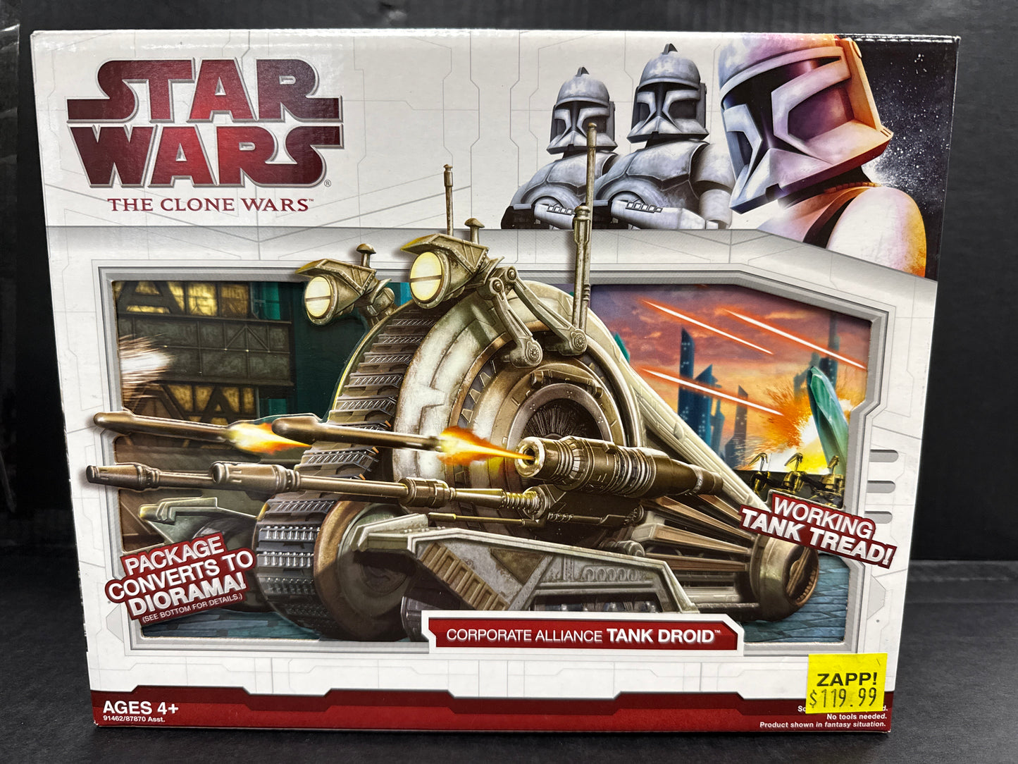 Star Wars The Clone Wars Corporate Alliance Tank Droid 2009
