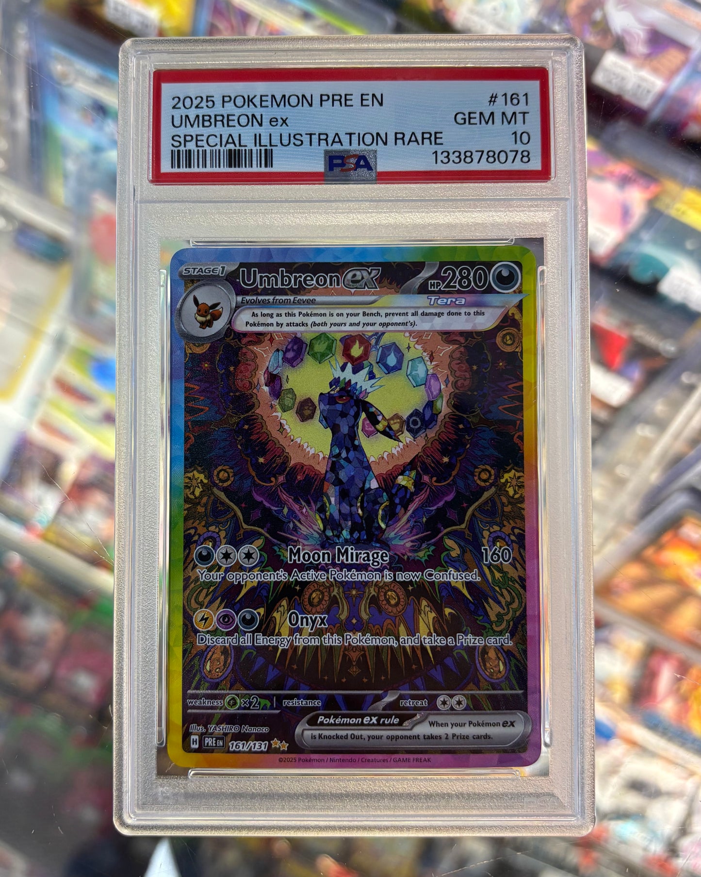 Pokemon Umbreon ex 161/131 PSA 10