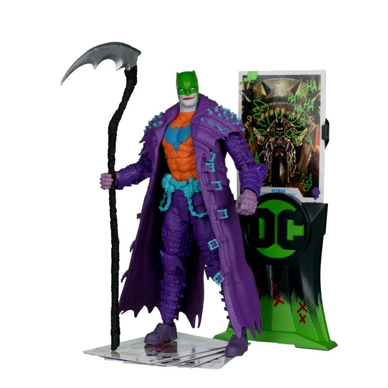 DC Multiverse Batman Dark Knights Death Metal Jokerized Gold Label
