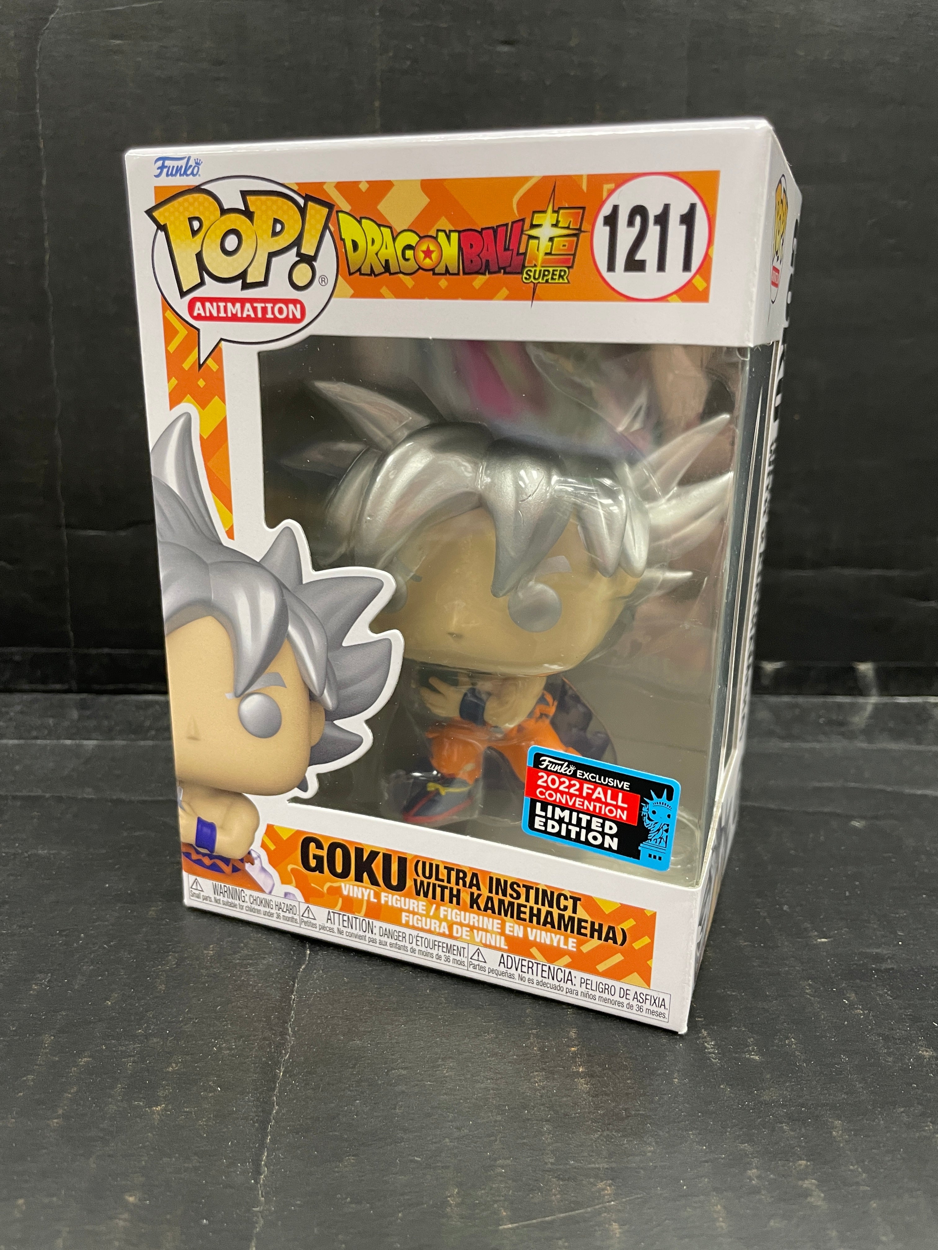 Buy Pop! Goku (Ultra Instinct with Kamehameha) at Funko.