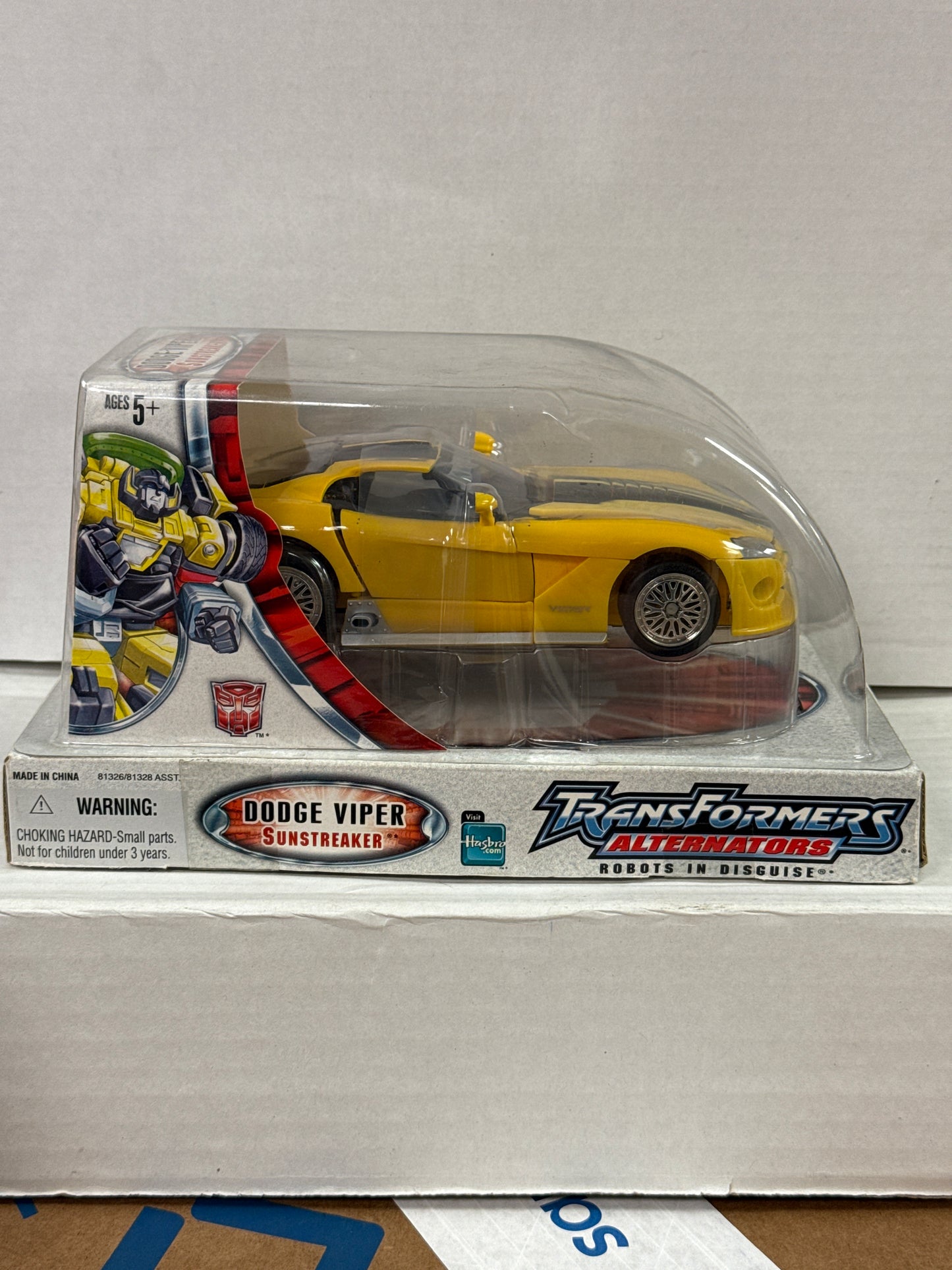 Transformers Alternators Dodge Viper Sunstreaker