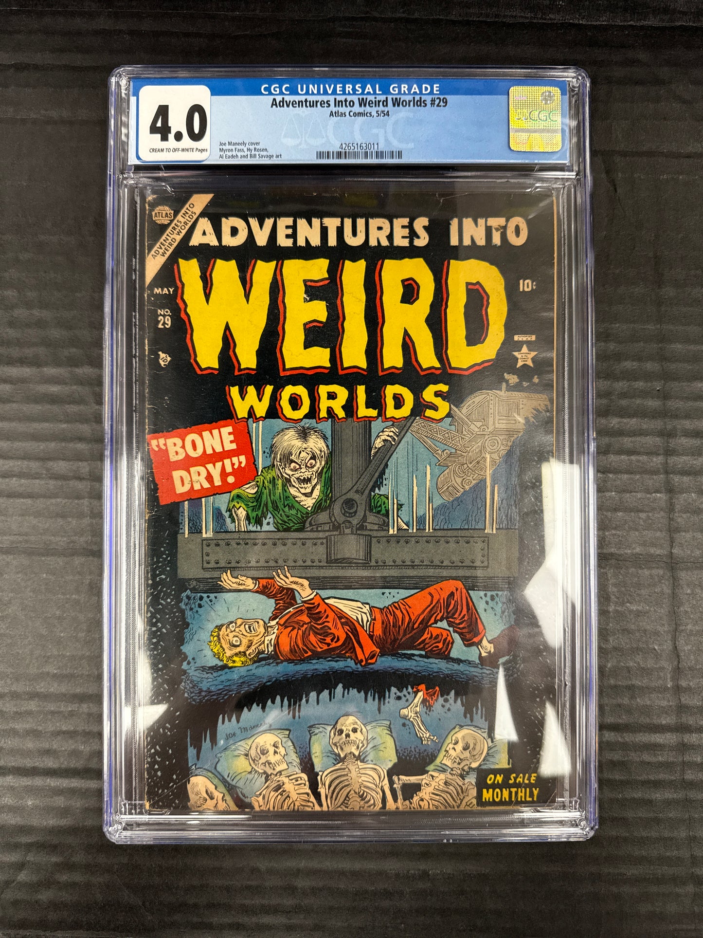 Adventures Into Weird Worlds #29 CGC Graded 4.0