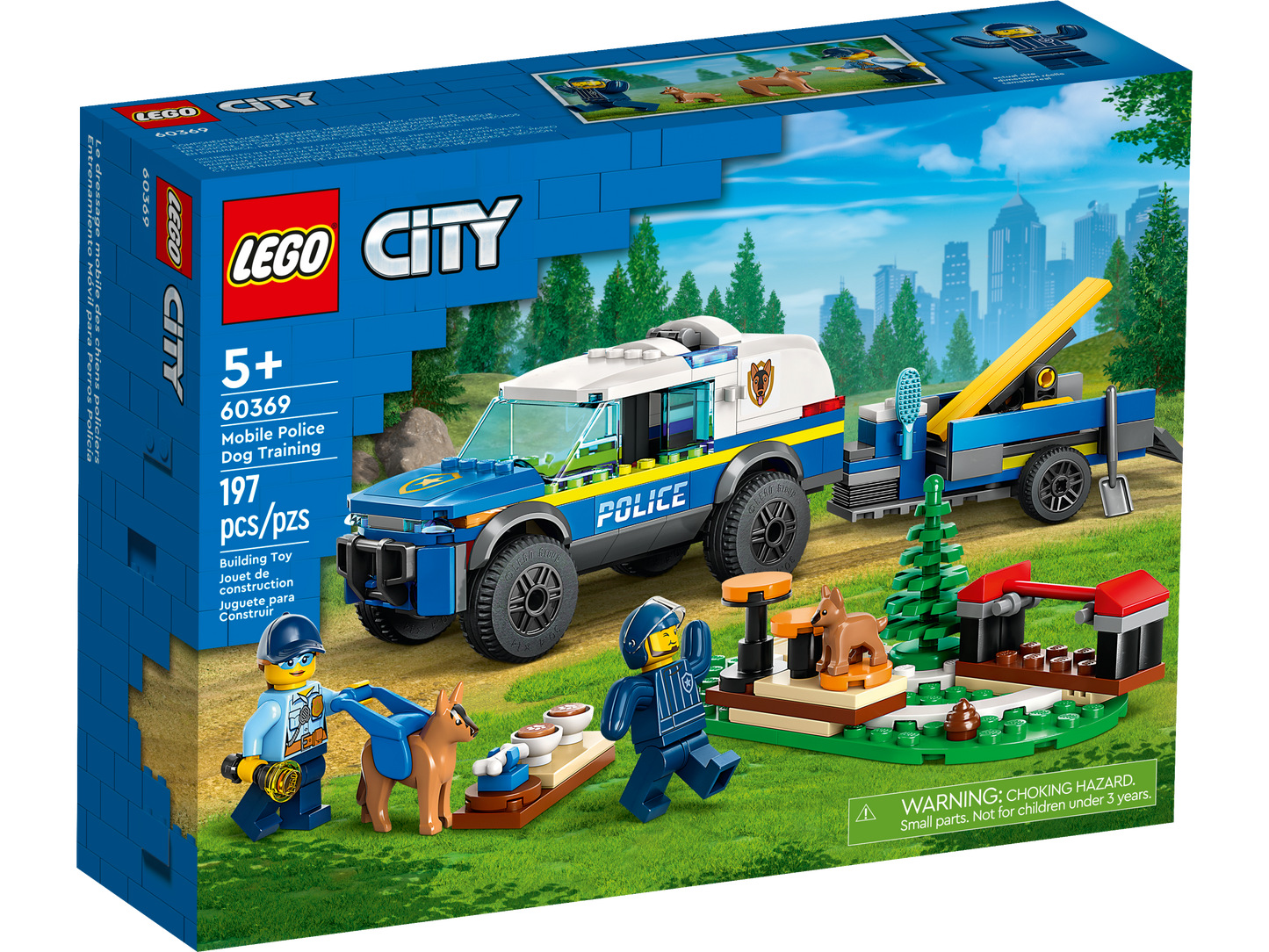 LEGO City Mobile Police Dog Training 60369