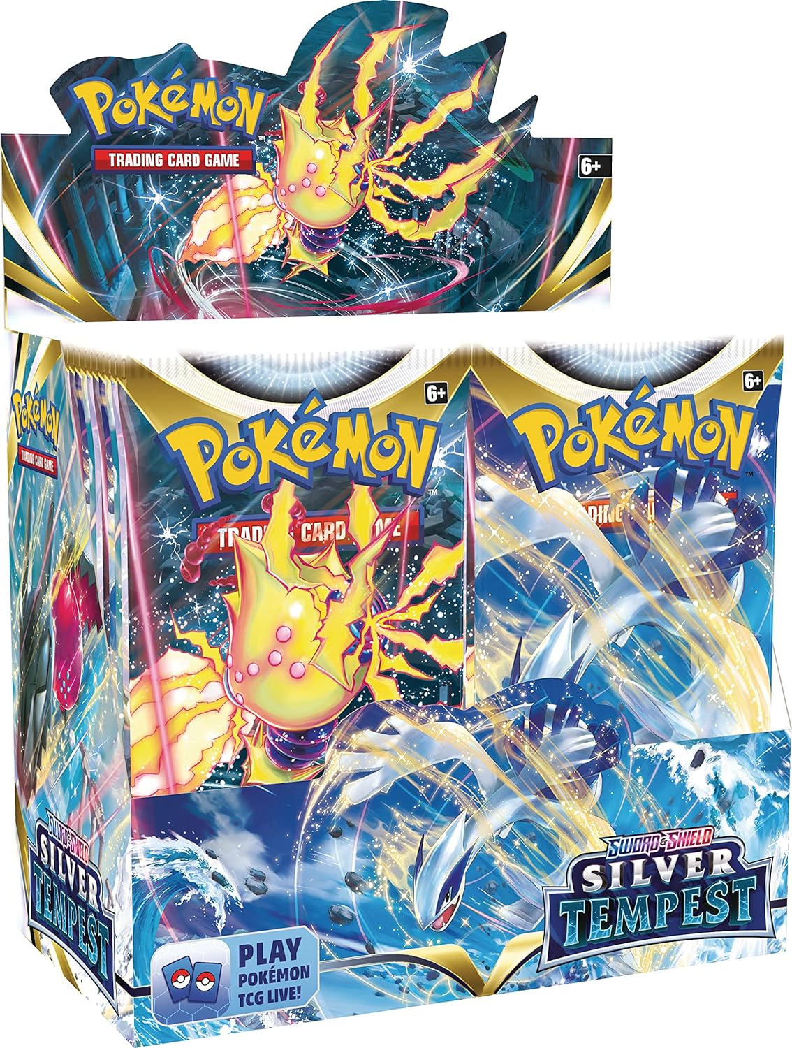 Pokemon Trading Card Game: Sword & Shield Silver Tempest Booster Box Pokemon Trading Card Game: Sword & Shield Silver Tempest Booster Box