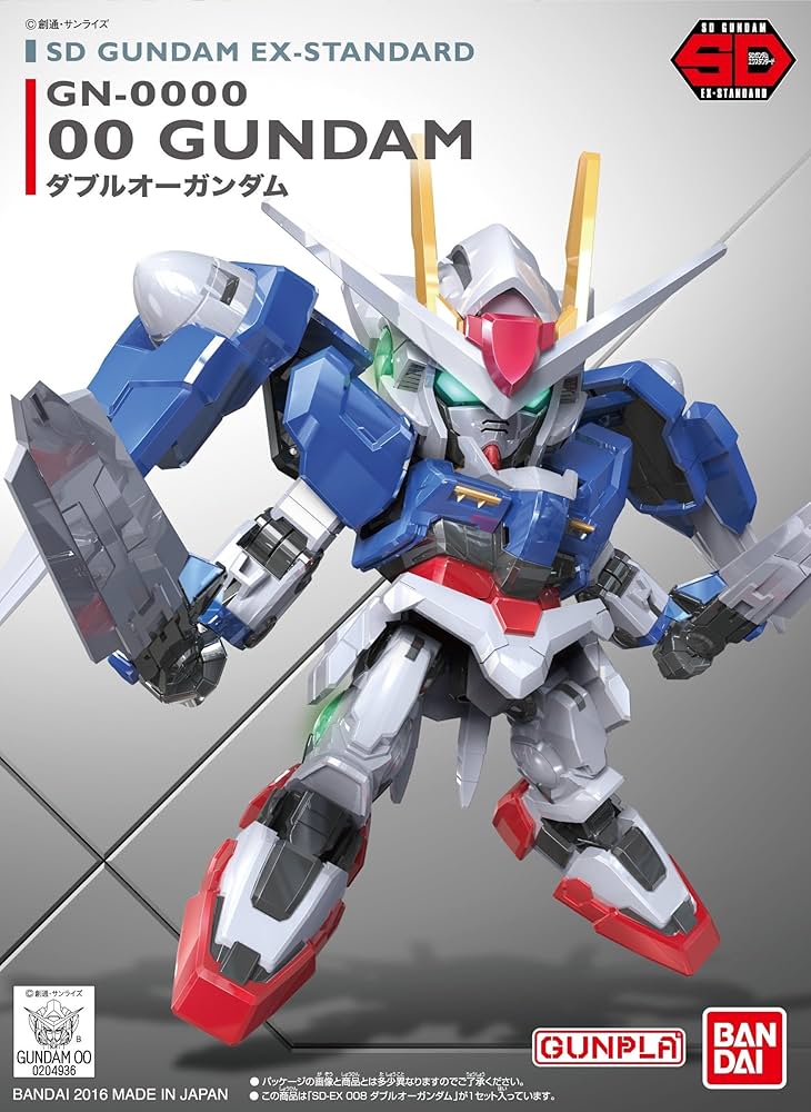Gundam SD GN-0000 00 Gundam EX-Standard 008