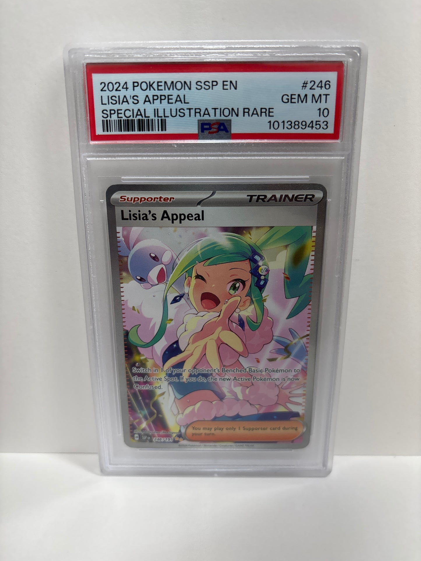 Pokemon Lisia’s Appeal 246/191 PSA 10