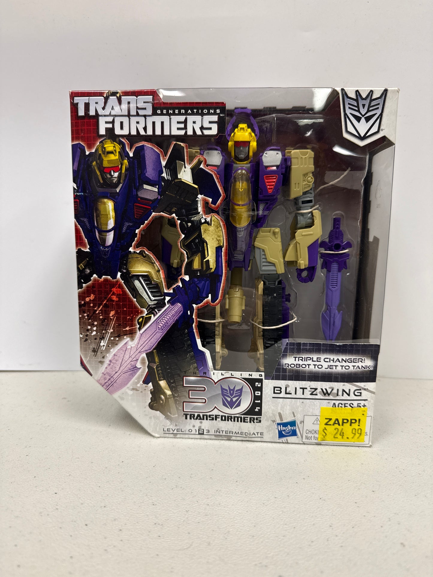 Transformers Generations Blitzwing 2012