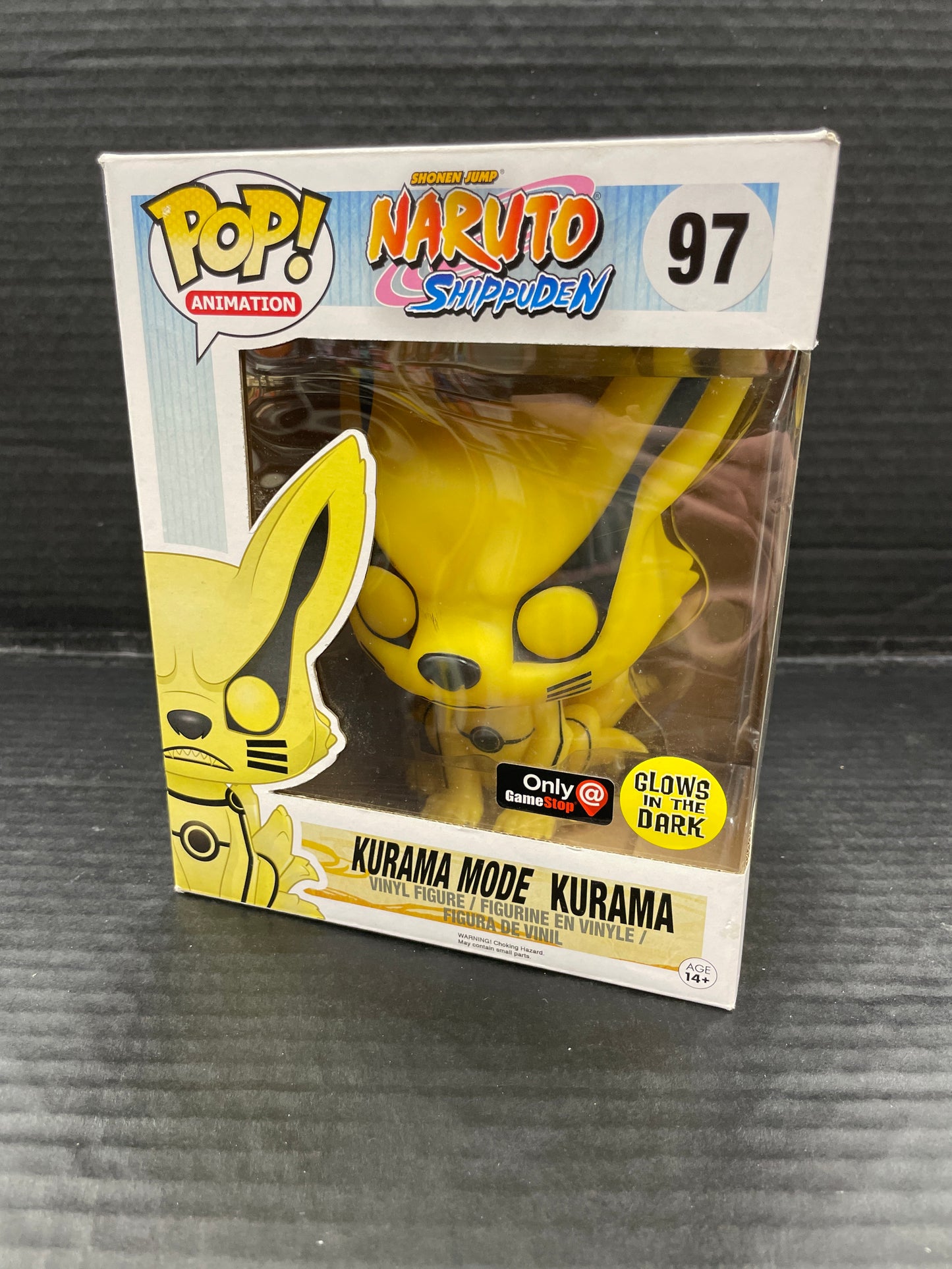 Funko Pop! Naruto Shippuden Kurama Mode Kurama 97 GameStop Exclusive (Grade B)