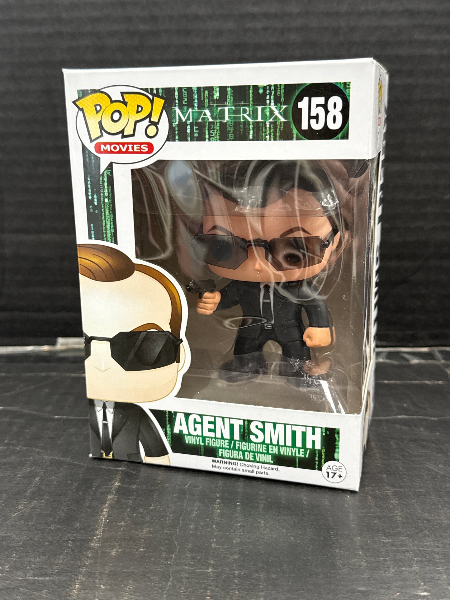 Funko Pop! The Matrix Agent Smith 158 (Grade B)
