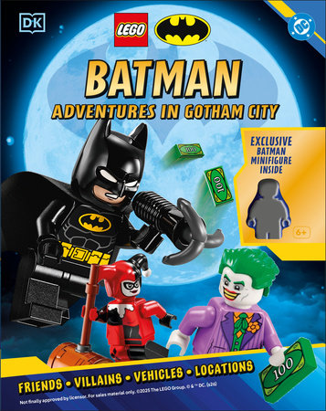 Lego Batman Adventures in Gotham City Kids Book