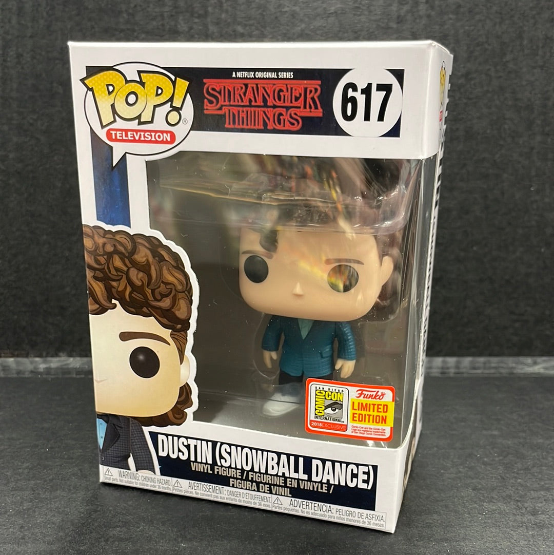 Dustin 617 deals Snowball Dance OFFICIAL SDCC CON STICKER