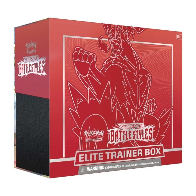 Pokémon Sword and Shield Battle Styles Elite Trainer Box (Single Strike Urshifu) (Red)