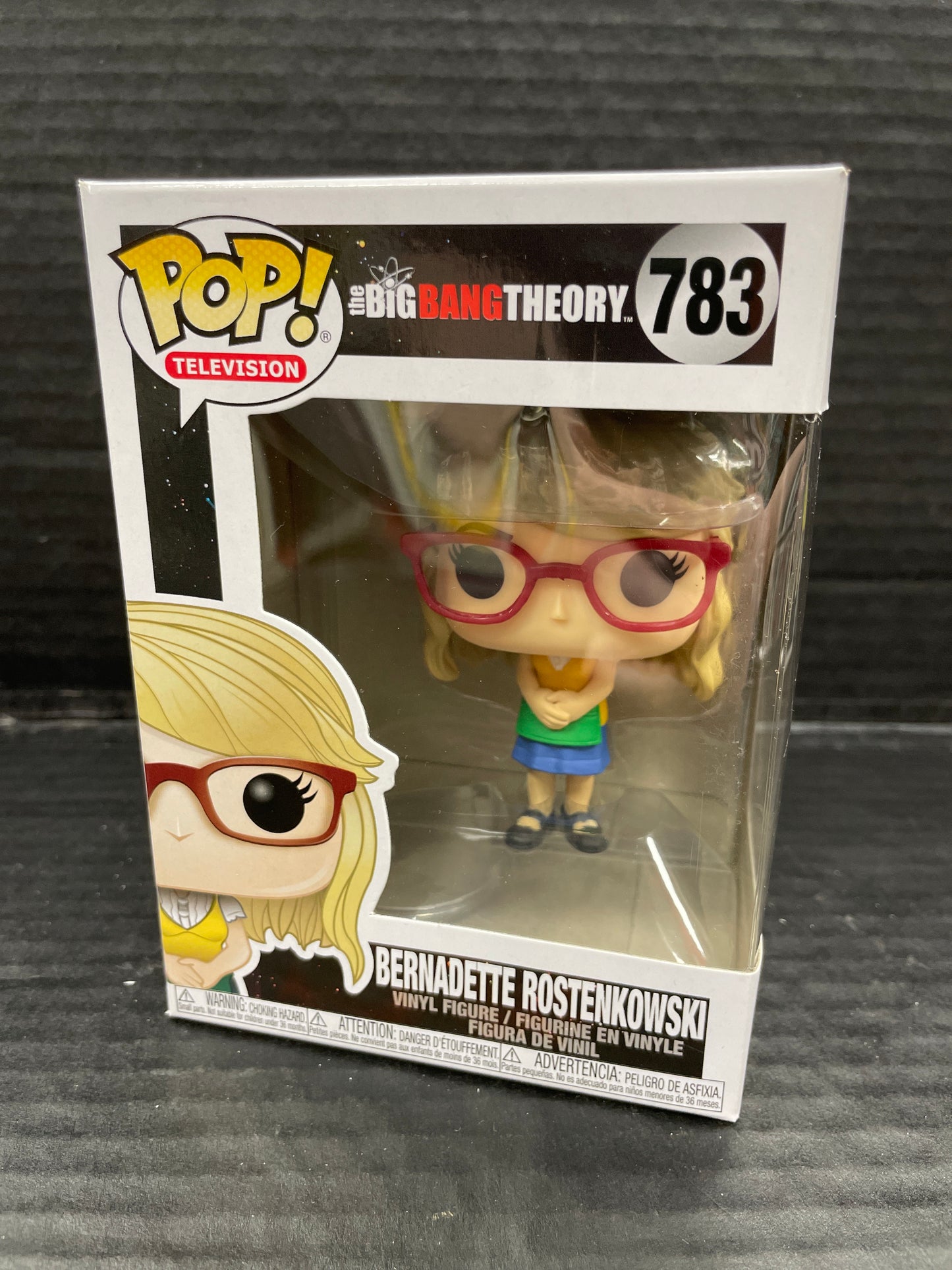 Funko Pop! Big Bang Theory Bernadette Rostenkowski 783 (Grade A-)