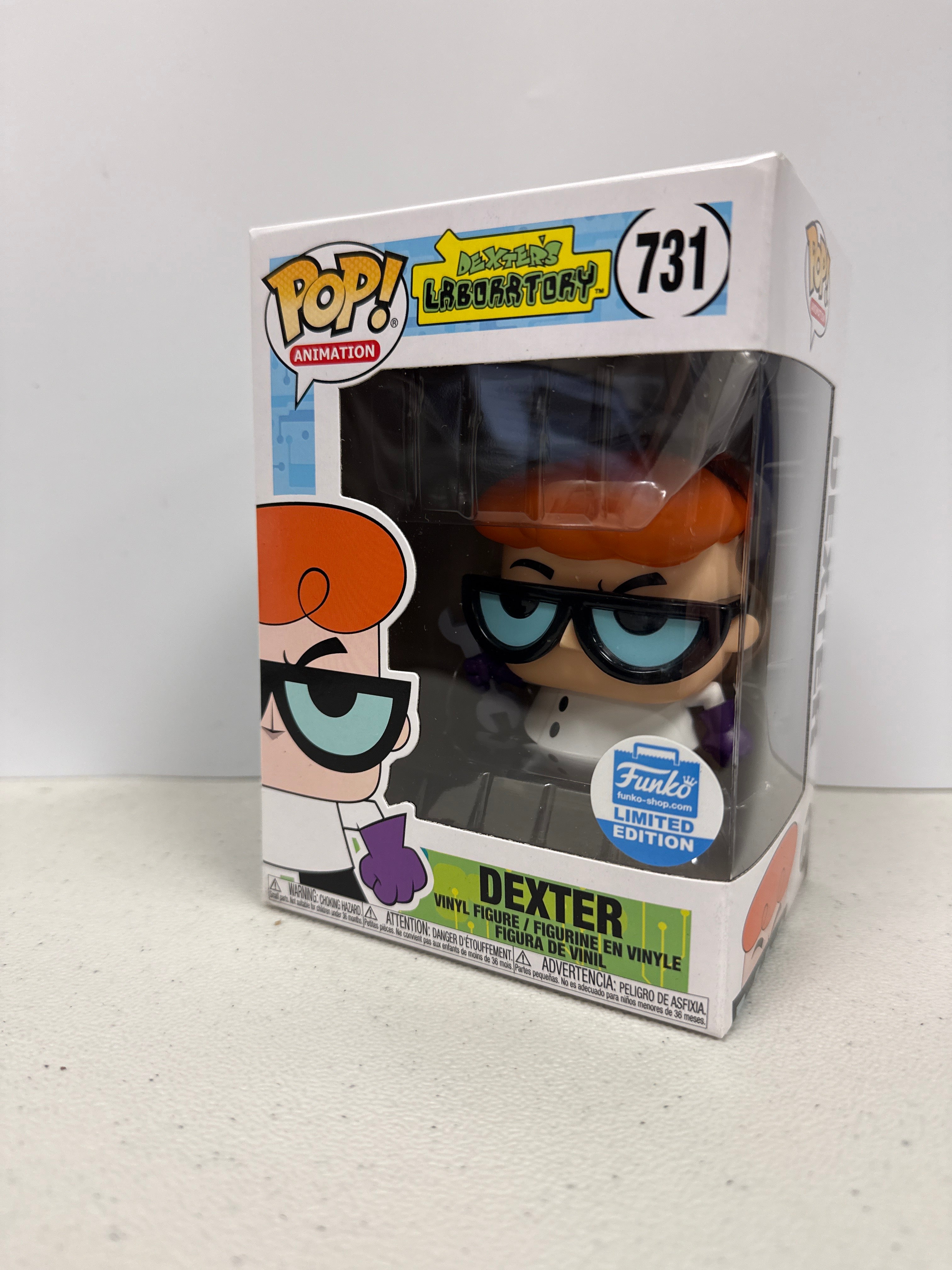 Funko Pop! Dexter's Laboratory Dexter 731 Funko Shop Exclusive