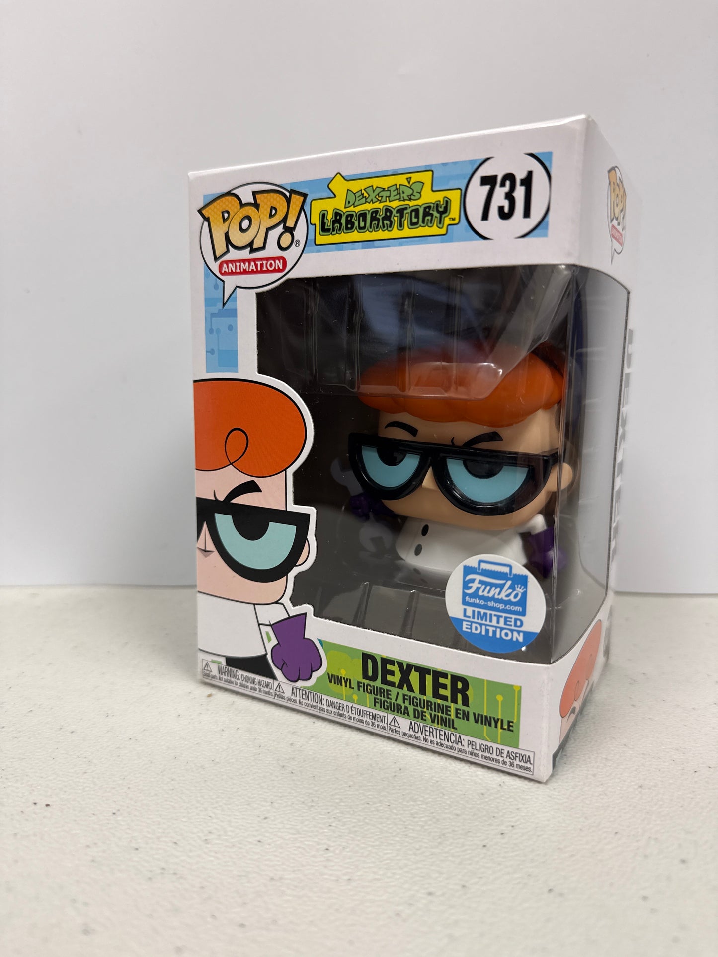 Funko Pop! Dexter’s Laboratory Dexter 731 Funko Shop Exclusive (Grade A)