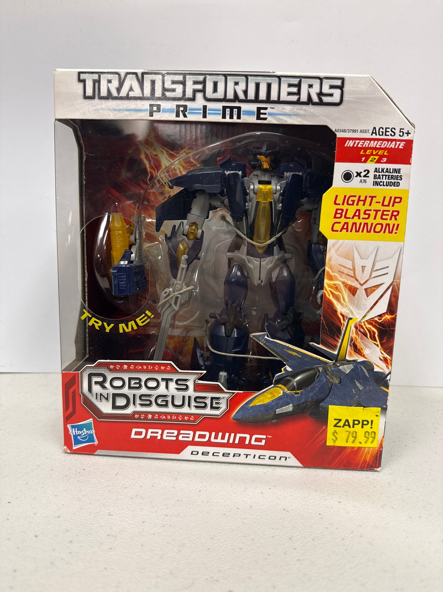 Transformers Prime Robots in Disguise Dreadwing Voyager Class