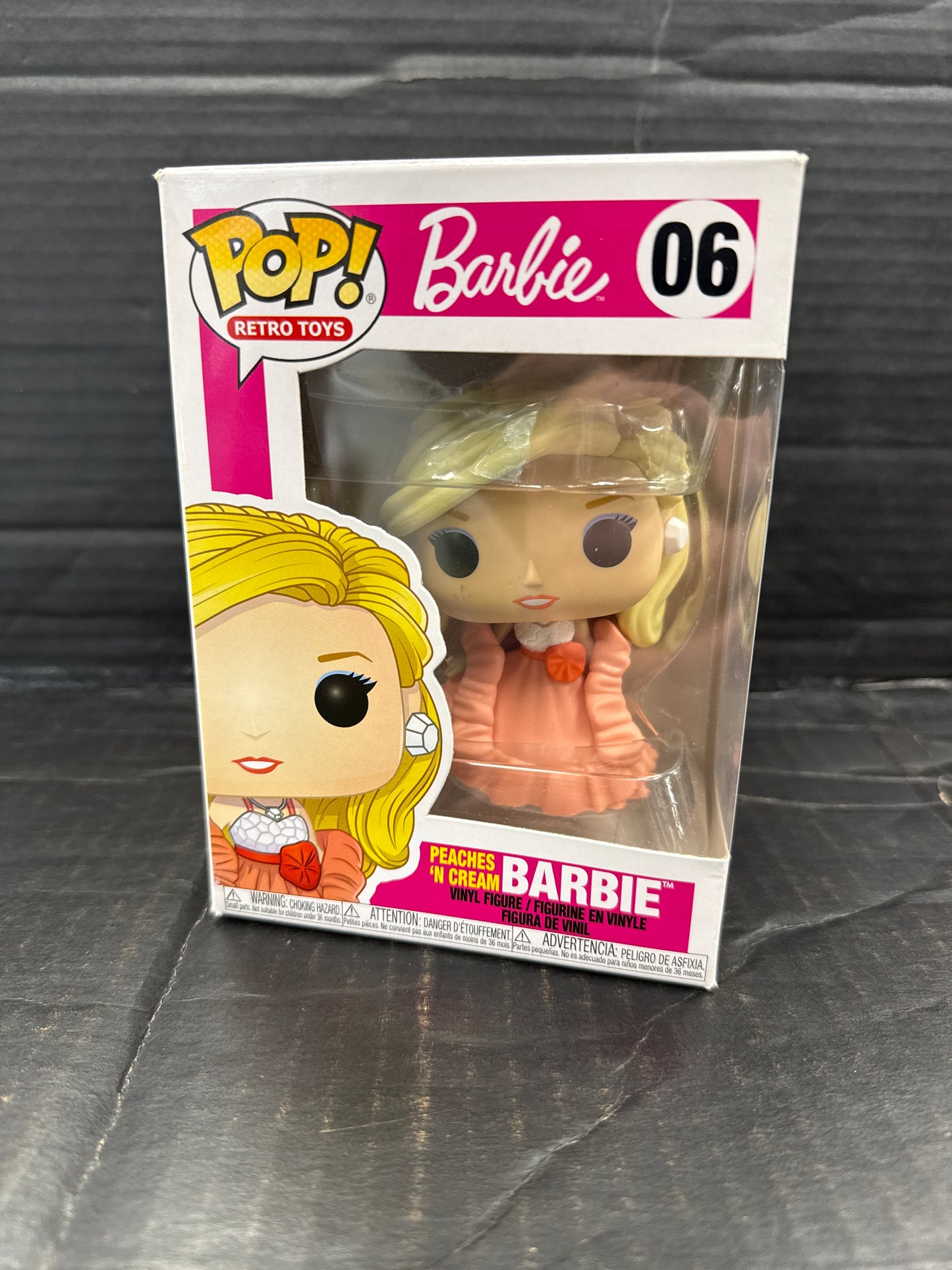 Funko Pop! Retro Toys Peaches N Cream Barbie 06 (Grade C)