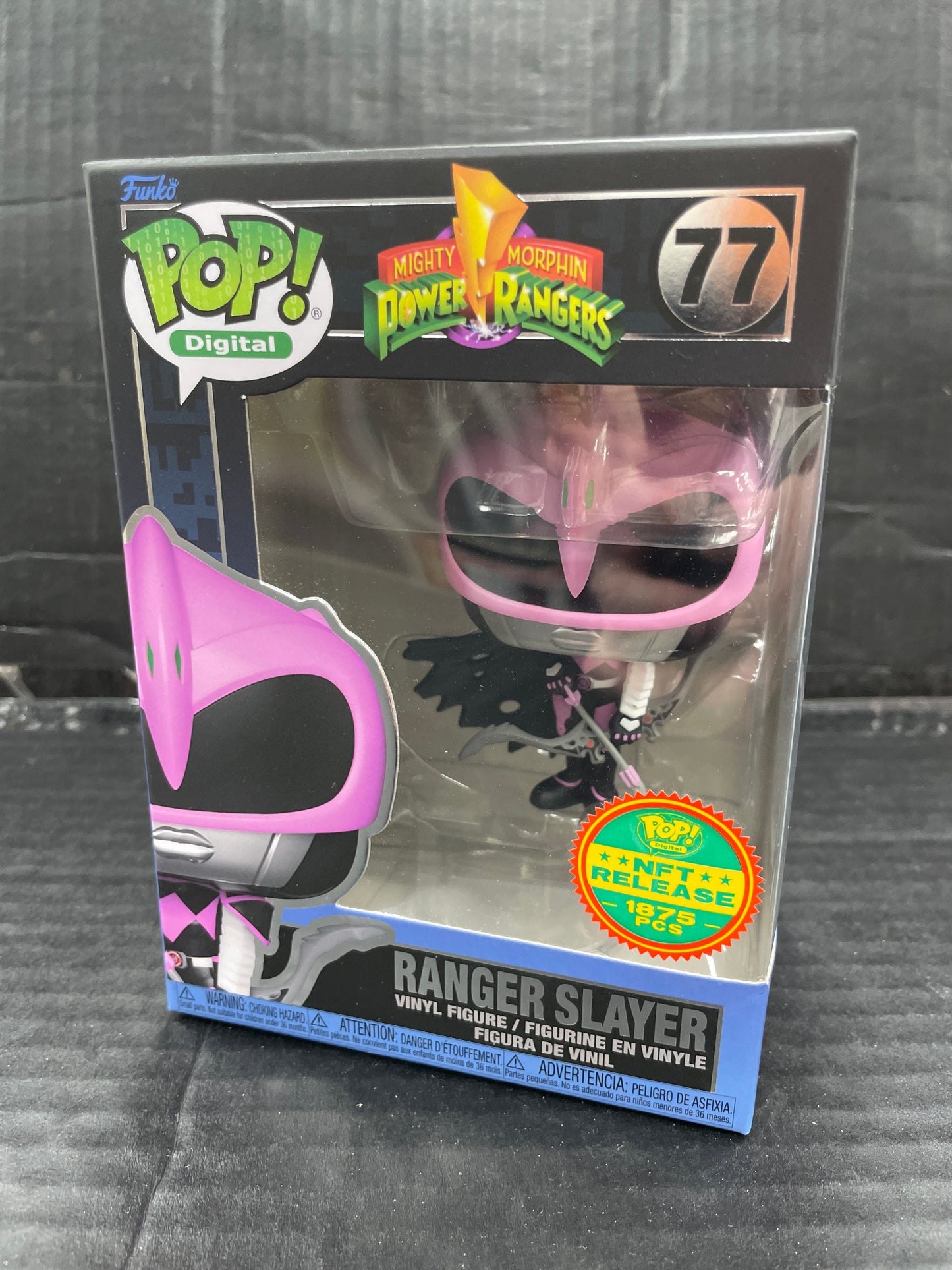 Funko Pop! Digital Mighty Morphin Power Rangers Ranger Slayer 77 NFT Release (Grade A)