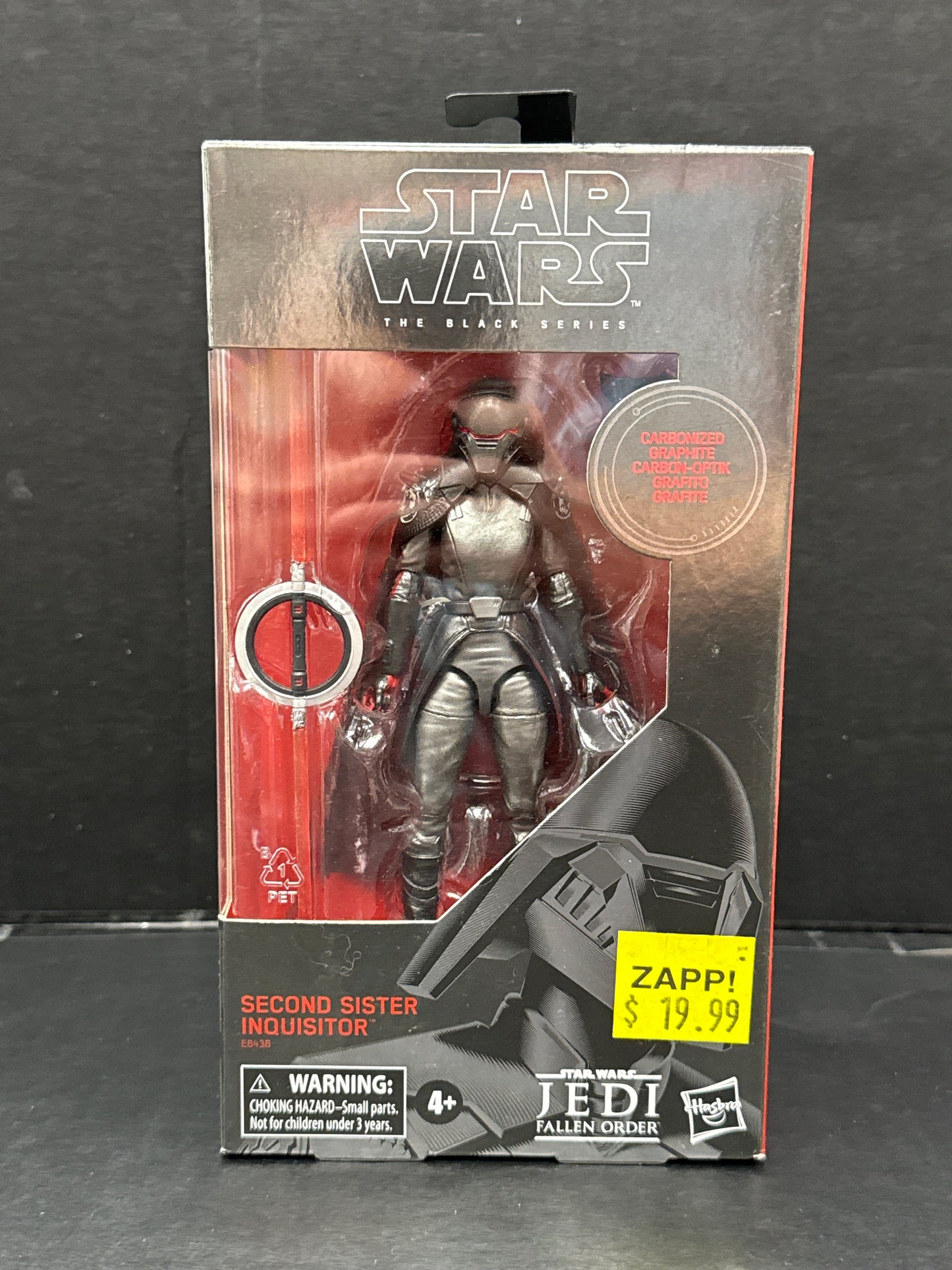 Star Wars Black Series 6 inch Second Sister Inquisitor Carbonized
