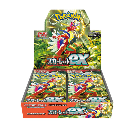 Japanese Pokémon Scarlet ex Booster Box