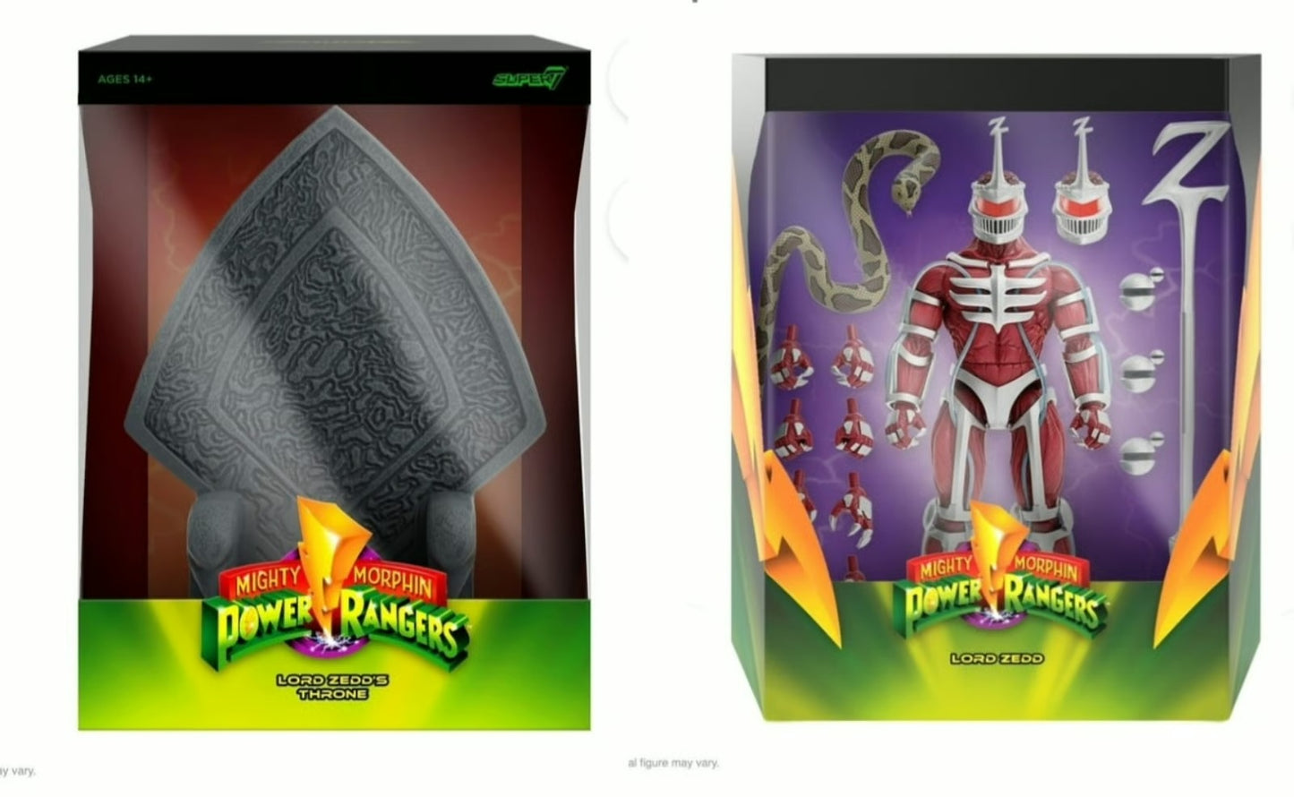 Mighty Morphin Power Rangers Ultimates! Lord Zedd with Throne