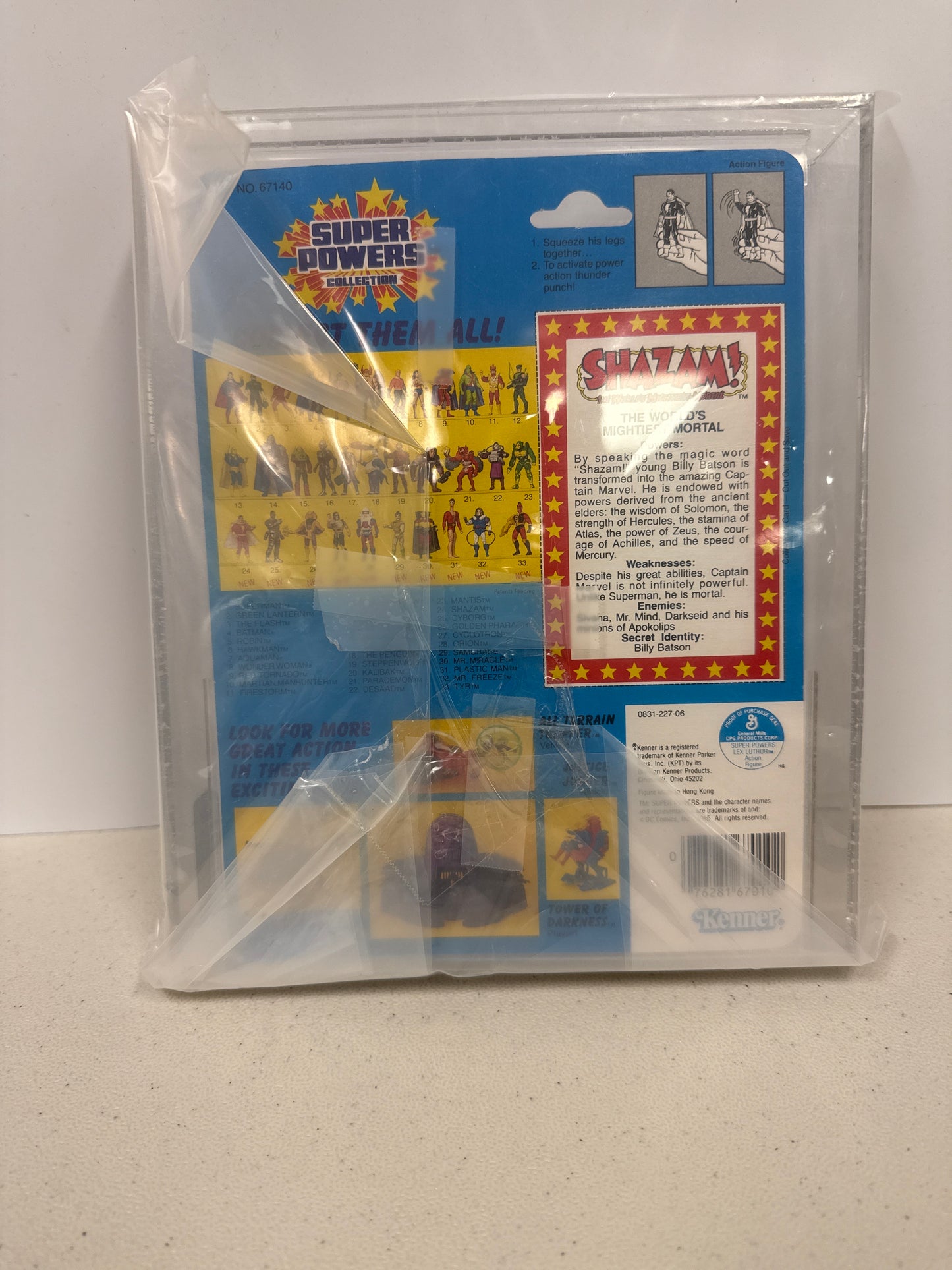 1986 Kenner Super Powers Series 3 Shazam AFA 85