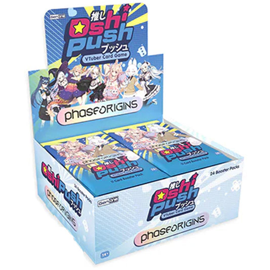 Oshi Push Phase Origins Vtuber Card Game Booster Box