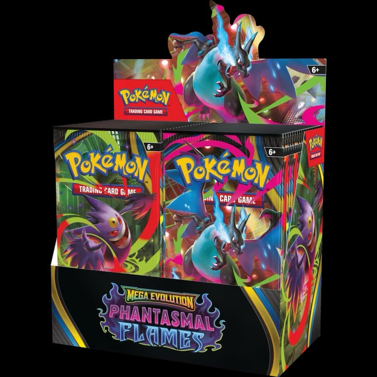 Pokémon Mega Evolution Phantasmal Flames 🔥 Booster Box – Zapp! Comics