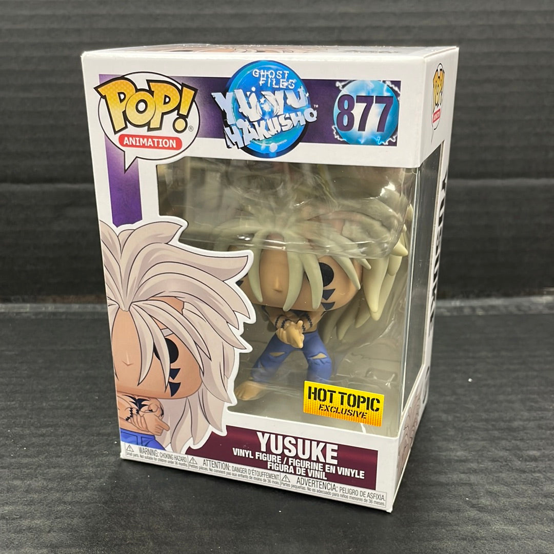 Funko Pop! Yu Yu Hakusho Yusuke 877 Hot Topic Exclusive (Grade A-)