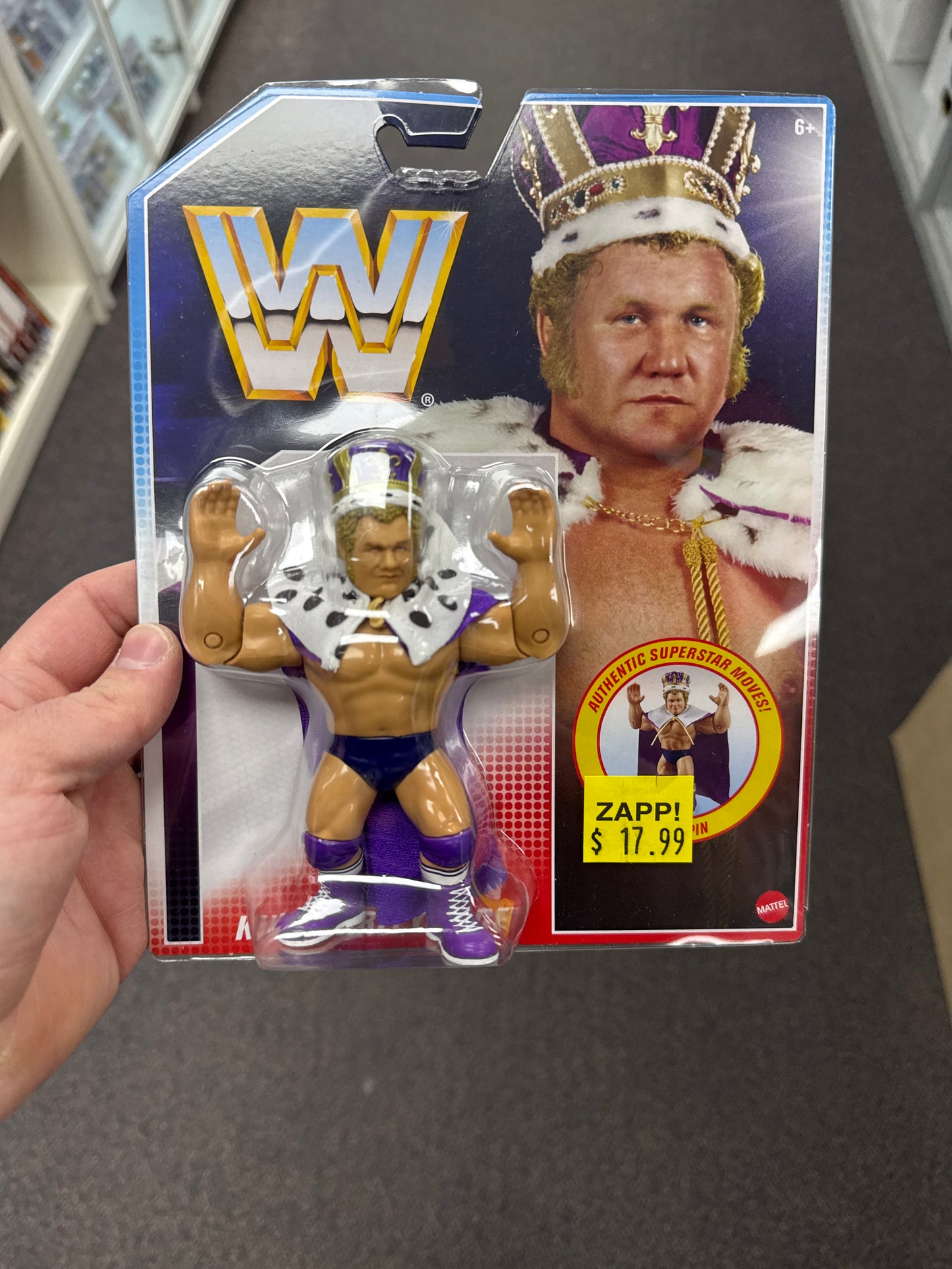 Mattel WWE Retro King Harley Race