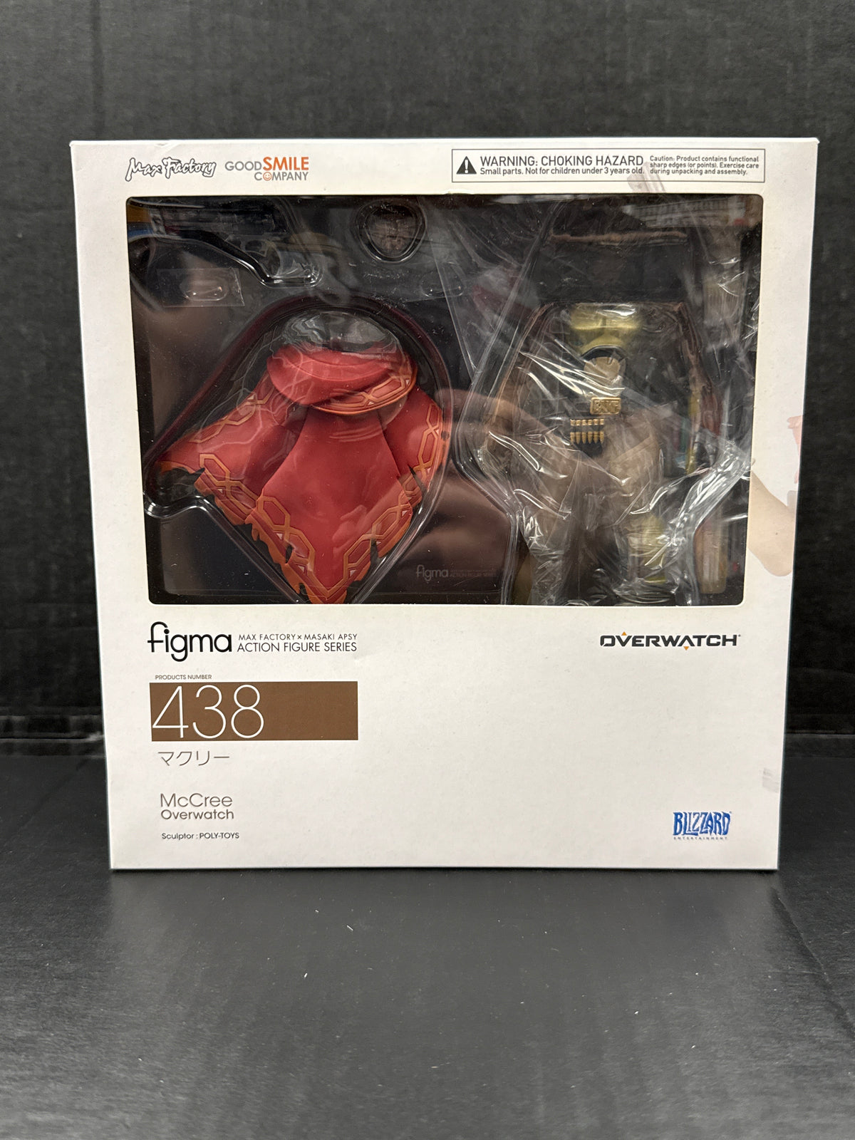 Figma Overwatch McCree 438 (Open/Complete)