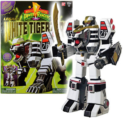 Mighty Morphin Power Rangers Legacy White Tigerzord 2015