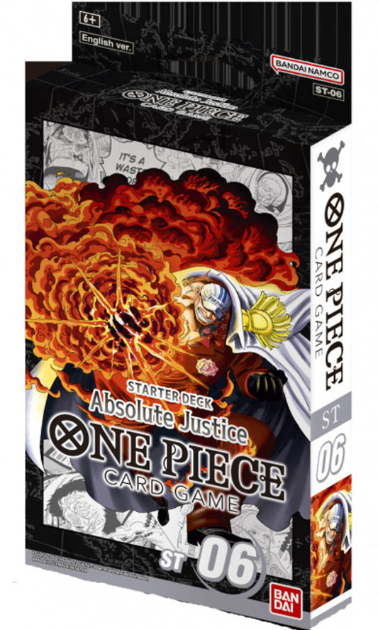 One Piece Card Game Starter Deck Absolute Justice ST06