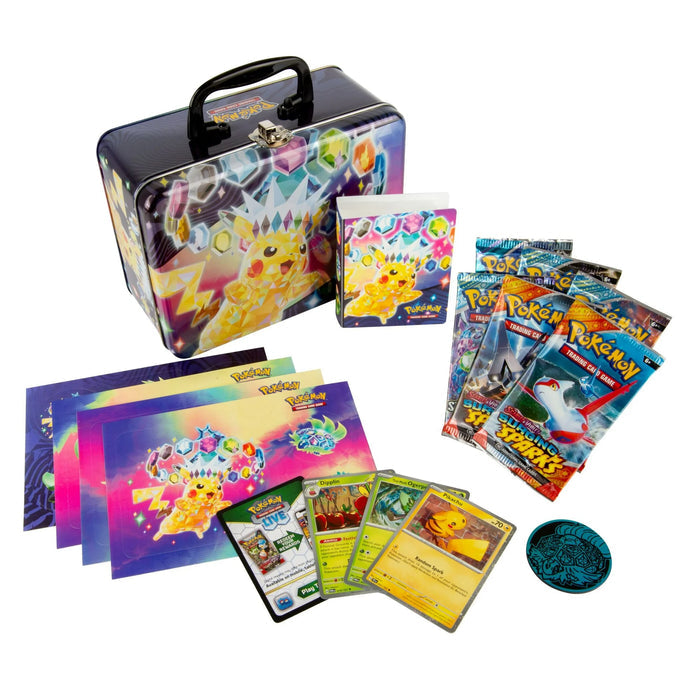 Pokémon Surging Sparks Collector's Chest Tin