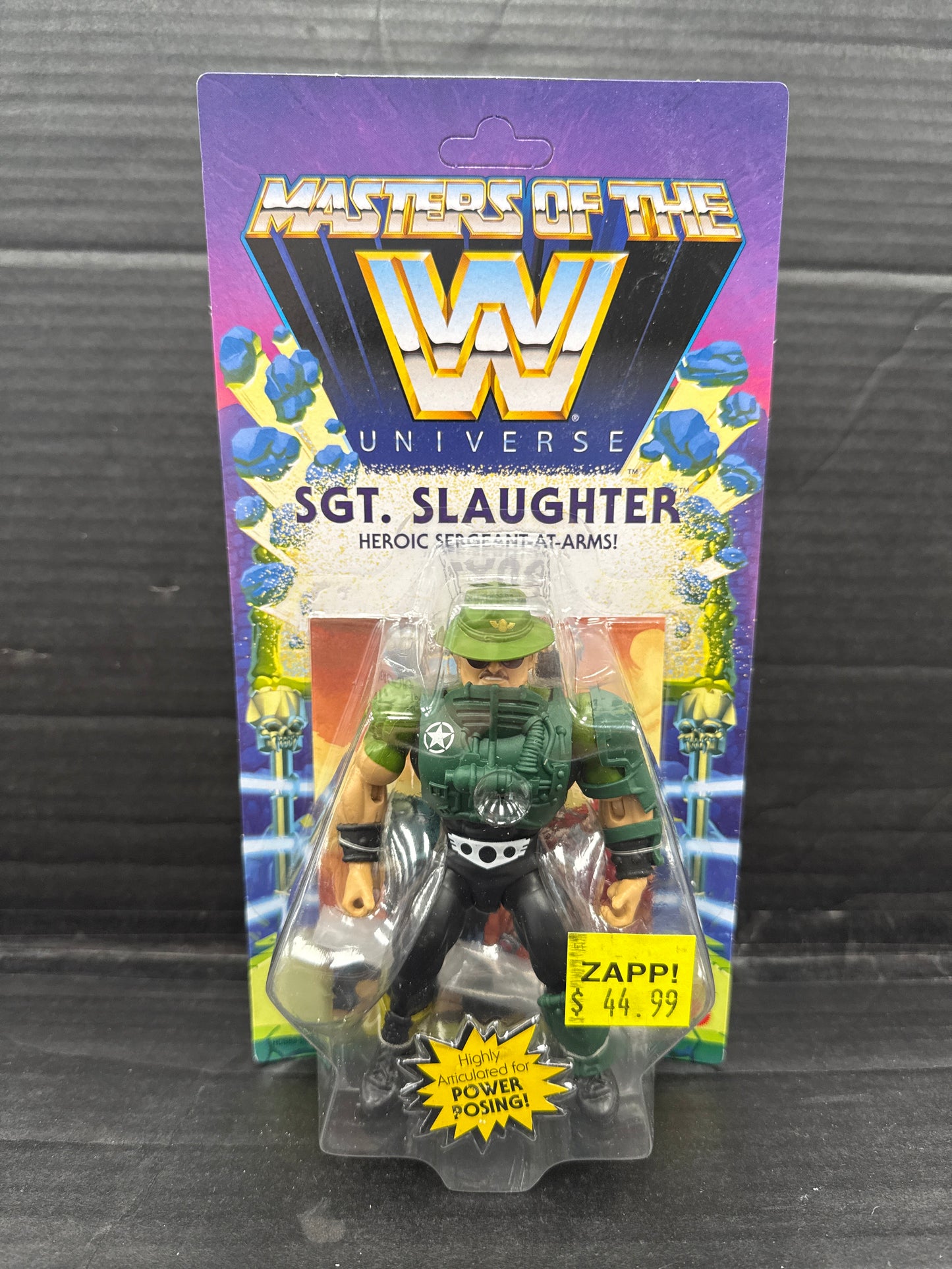 Masters of the WWE Universe Sgt. Slaughter