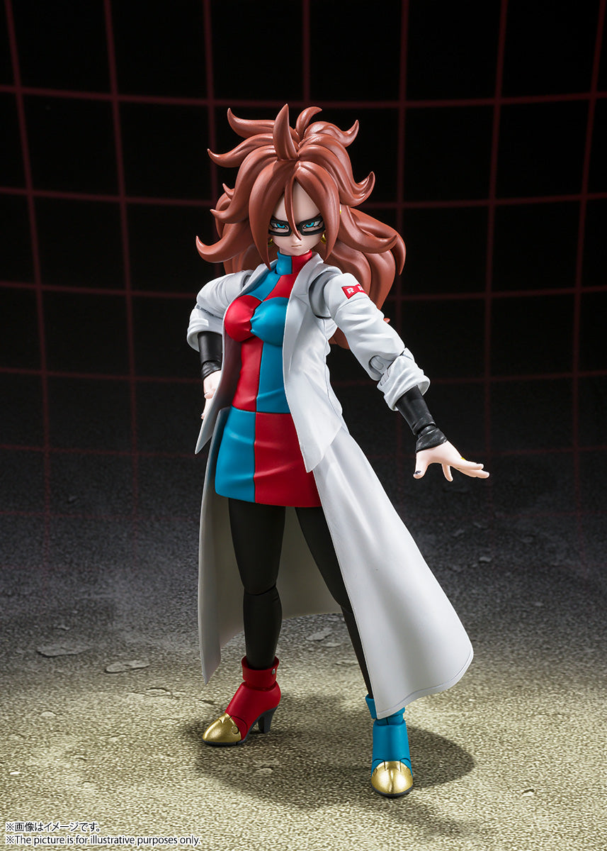SH Figuarts Dragon Ball Fighter Z Dragon Ball Games Battle Hour 2022 Android 21 (Lab Coat)