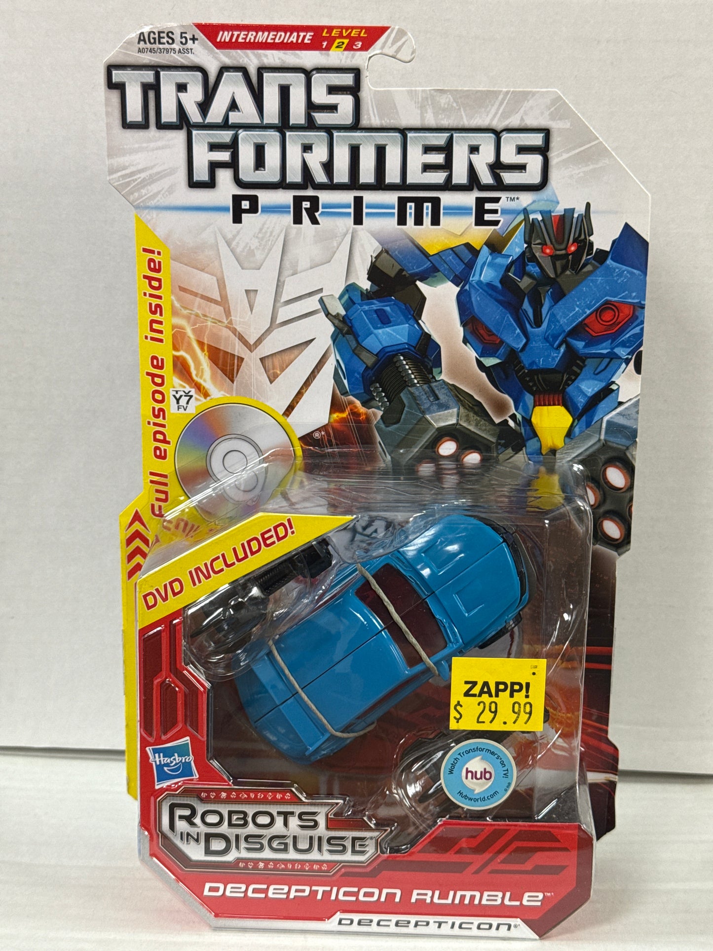 Transformers Prime Robots in Disguise Decepticon Rumble