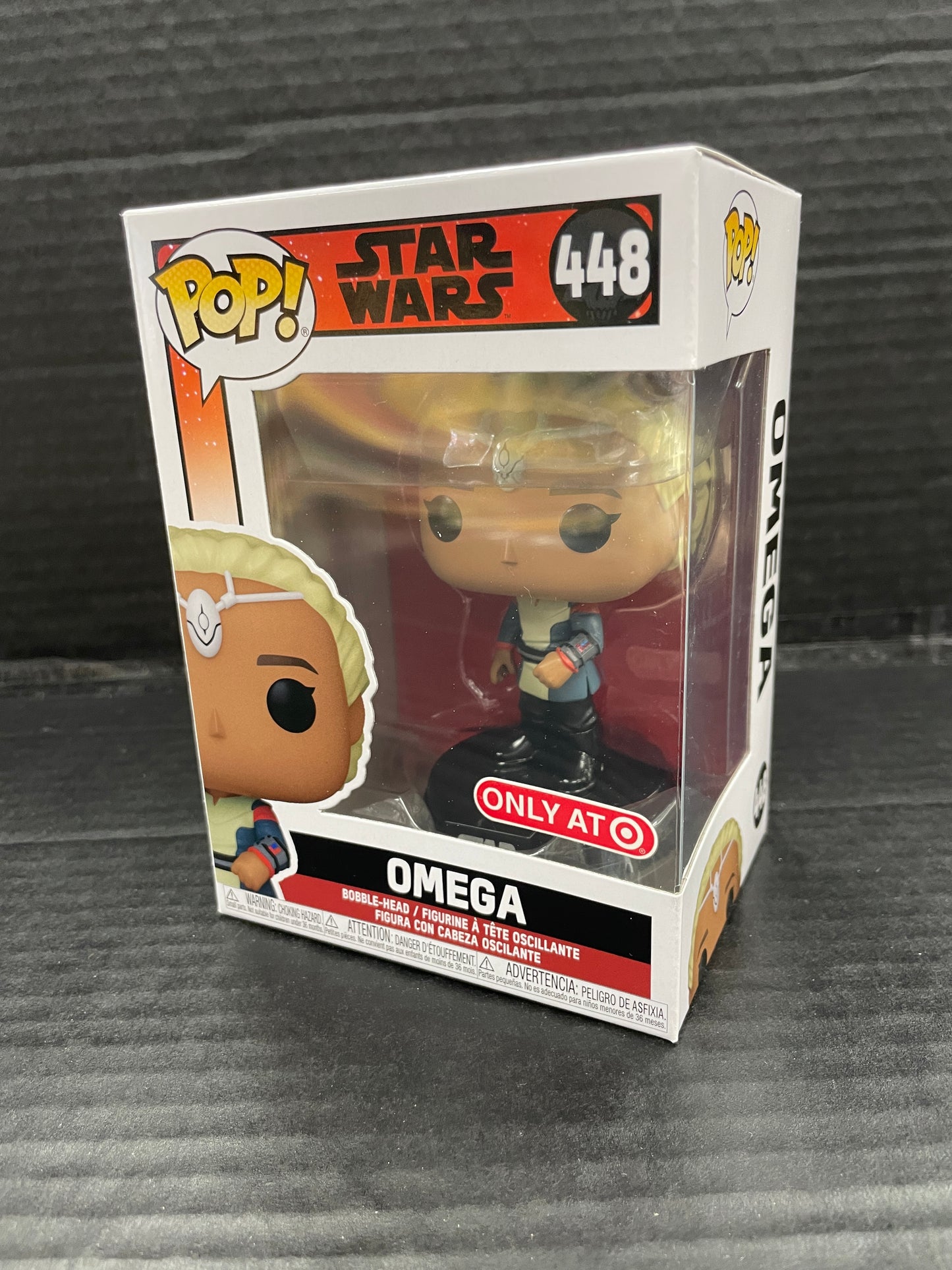 Funko Pop! Star Wars Bad Batch Omega 448 Target Exclusive (Grade A)