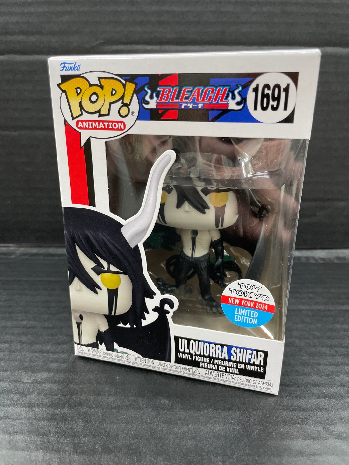 Funko Pop! Bleach Ulquiorra Shifar 1691 Toy Tokyo NYCC 2024