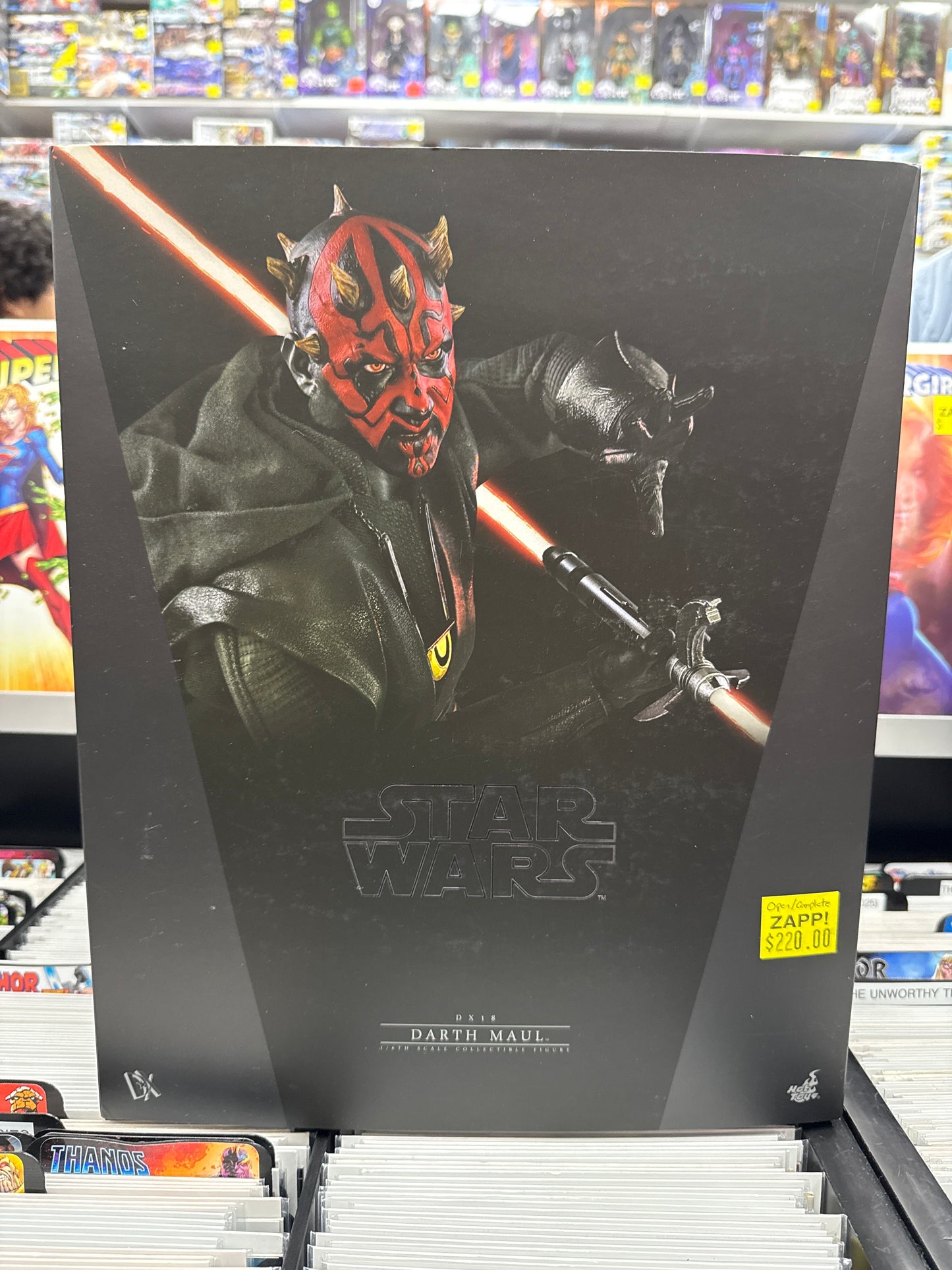 Hot Toys Star Wars Darth Maul DX18 1/6 Scale (Open Box/Complete)
