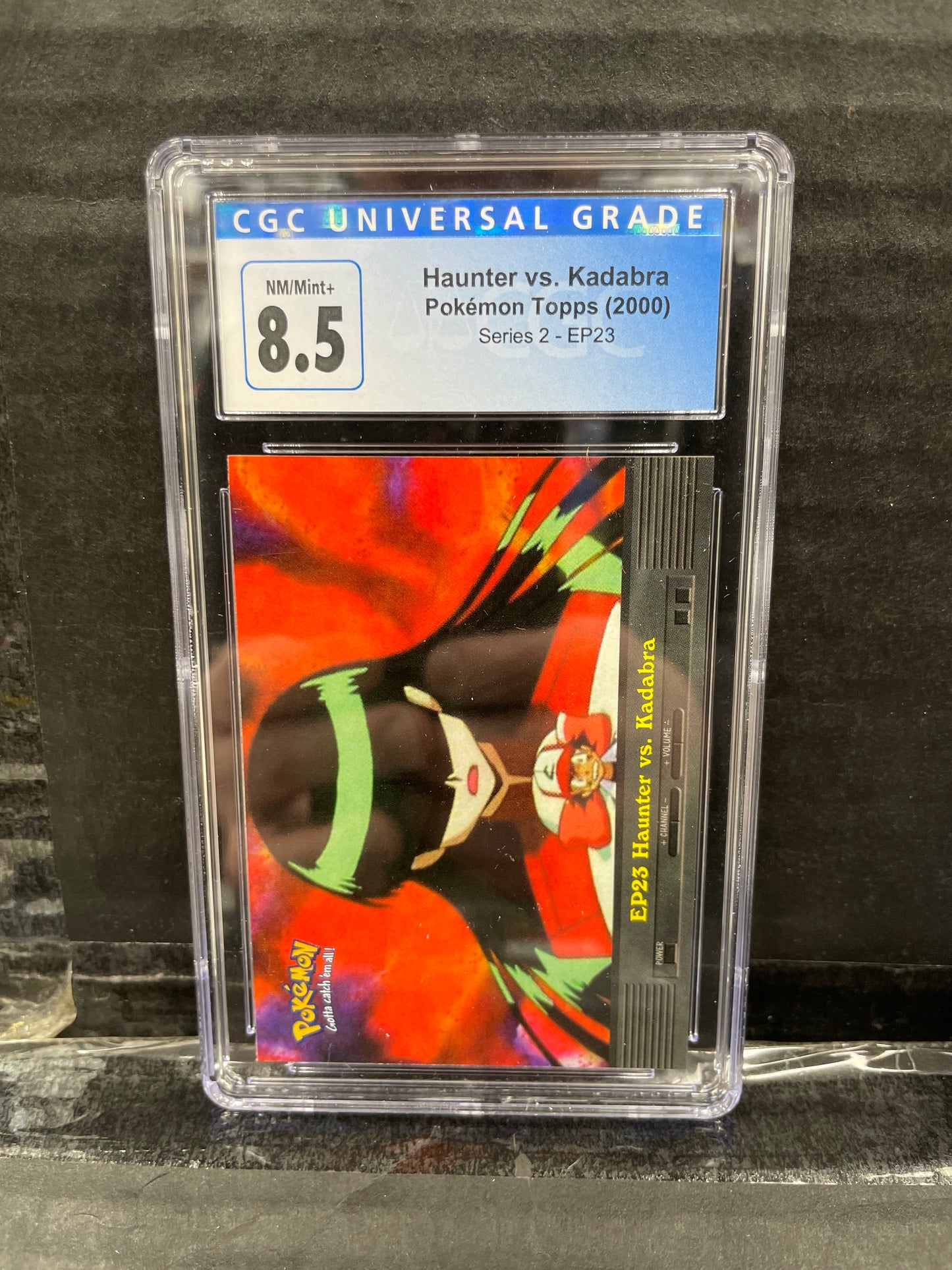 Pokémon Haunter vs Kadabra Topps Series 2 EP23 CGC 8.5