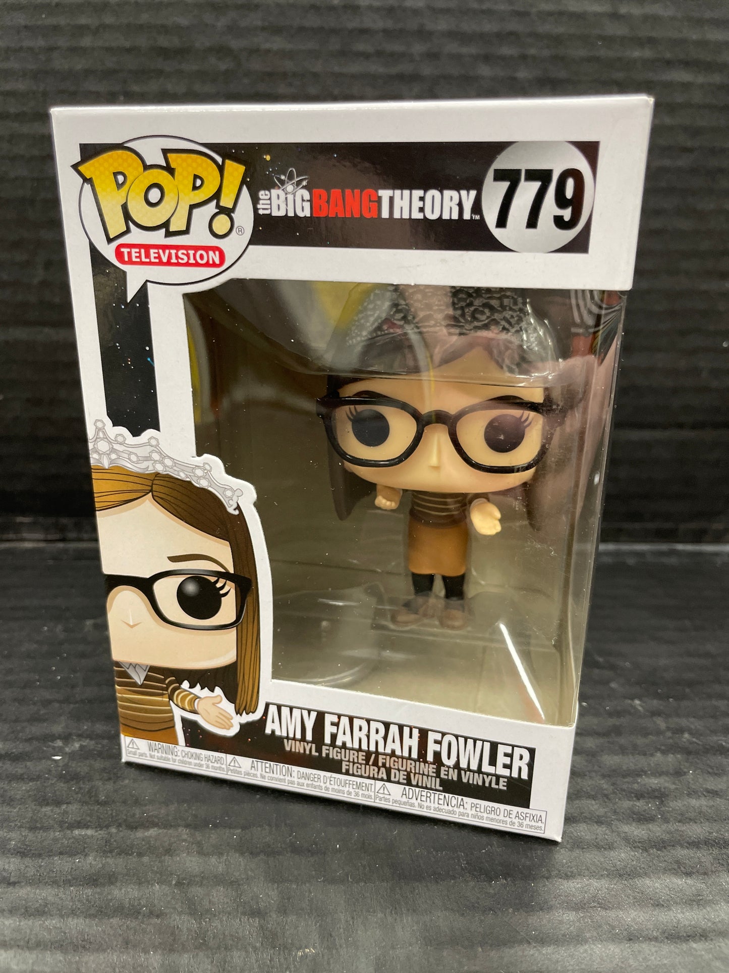 Funko Pop! Big Bang Theory Amy Farrah Fowler 779 (Grade B)