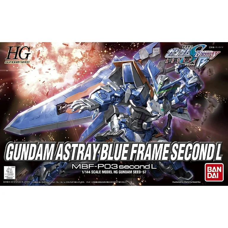 HG Gundam Seed Gundam Astray Blue Frame Second L 1/144
