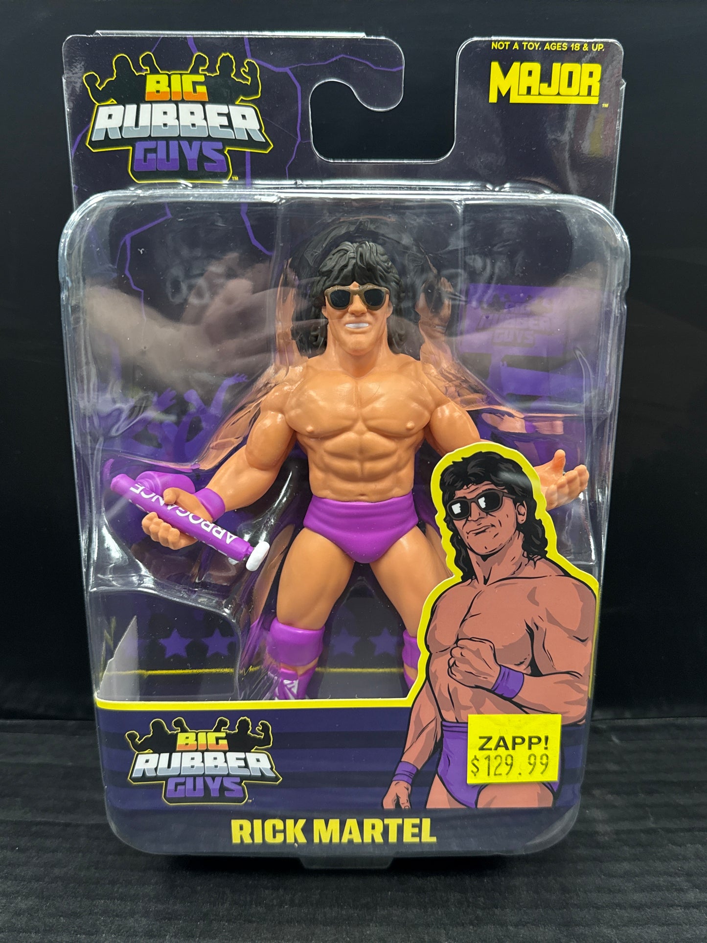 Major Wrestling Figure Podcast Big Rubber Guys Rick Martel